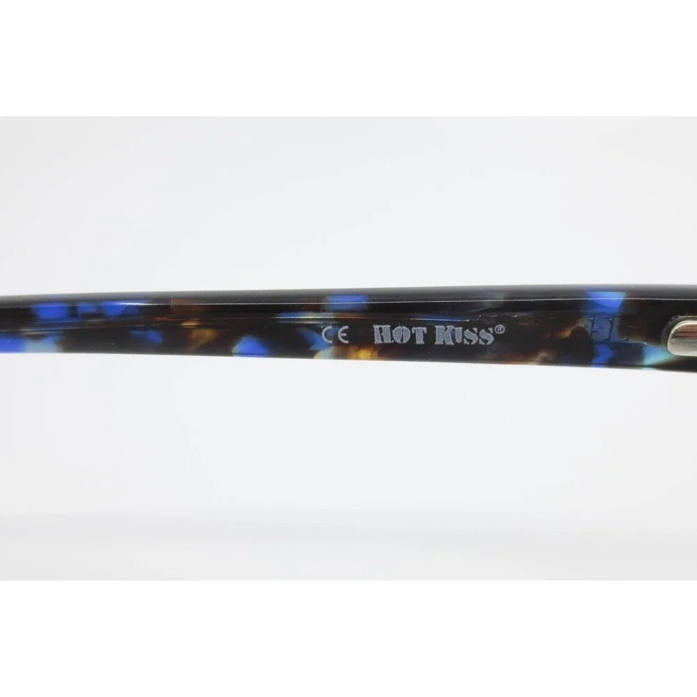 Hot Kiss HK102 BLU Eyeglasses Frames Blue Tortoise Gradient 50-17-135 HM